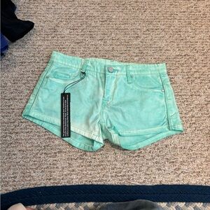 Blank NYC Mint Green Women's Shorts